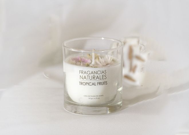 Vela Aromatizada frutas tropicales souvenirs la quinta